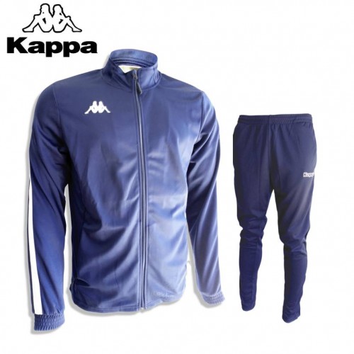 kappa tracksuit navy blue