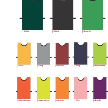 Netball Bibs - pack of 7 Netball Bibs - pack of 7