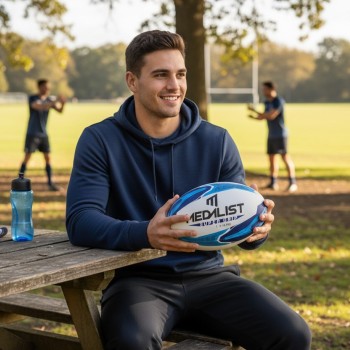 Medalist Super Grip Rugby Ball