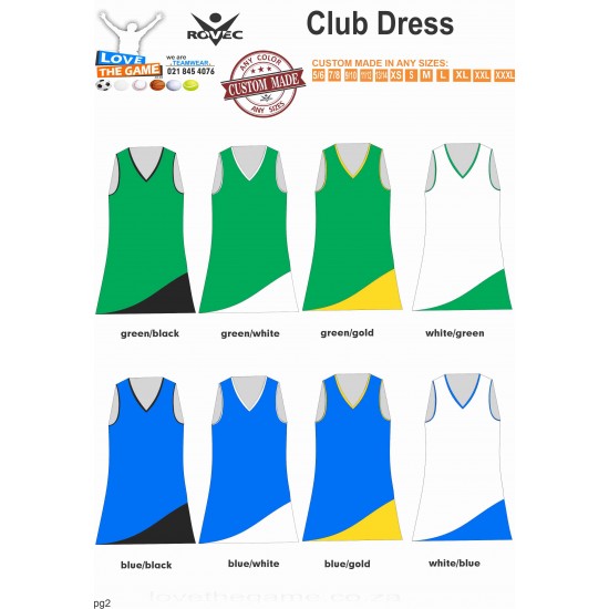 Club Netball Kit