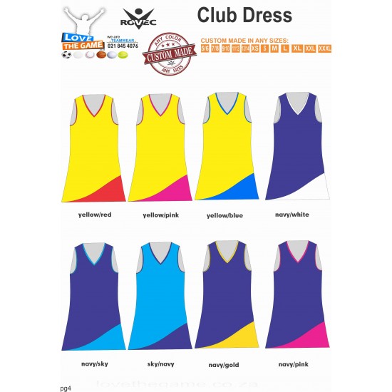 Club Netball Kit