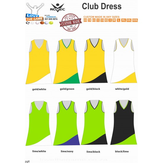 Club Netball Kit