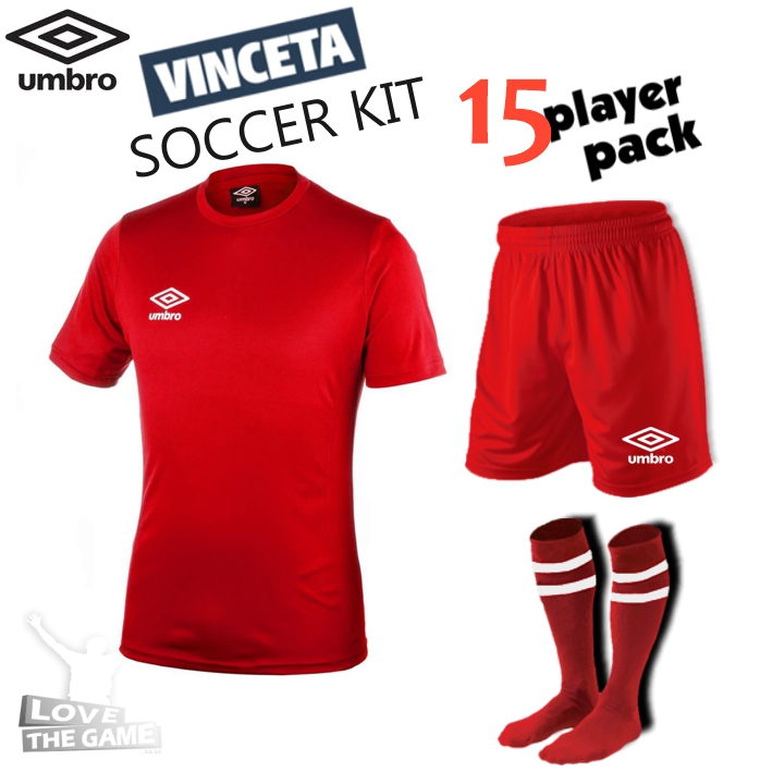 Umbro Soccer Kits on Sale including Free Delivery